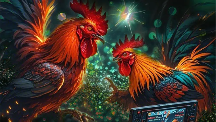 Classic fruit machine slot game with cherries and bells